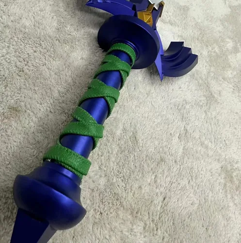 Vista 5 de ACBAGI The Kingdom Link Real Master Sword Metal Cosplay Espada Decayed Sword Full Size Arma Accesorios