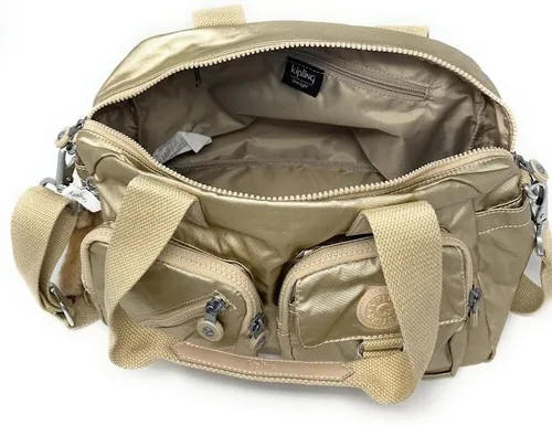 Vista 4 de Kipling Defea Cross Body Starry Gold Metalic