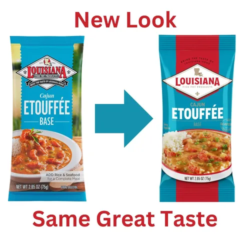 Vista 2 de Louisiana Fish Fry Cajun Variety Bundle – Gumbo & Etouffee Bases (paquete de 1 cada uno) – Solo tienes que añadir tu carne favorita o mariscos