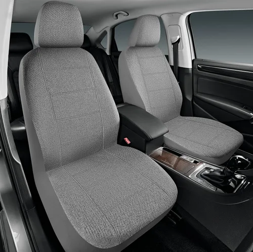 Vista 8 de Road Comforts Fundas de asiento de coche para asiento delantero, respaldo alto, protector de asiento de lino transpirable resistente, compatible