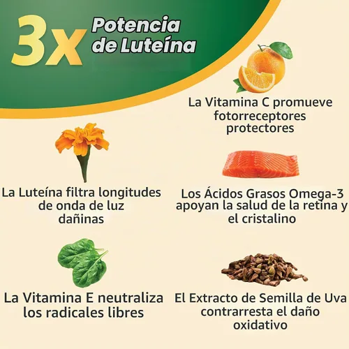 Vista 6 de Ocu-GLO® Cápsulas veganas – Suplemento de visión para perros y gatos maduros – Formulado con luteína, ácidos grasos omega-3 a base de algas