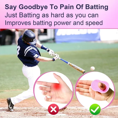 Vista 3 de 2 Pack Baseball Thumb Guard for Pro Batters, Hitter Training Aid, Thumb Guard Baseball & Softball Baseball Batting Grip Baseball Accessories