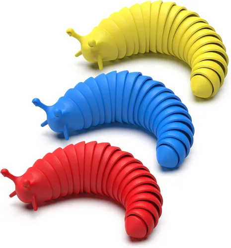 Vista 9 de Cevioce Babosa sensorial, mini babosa para adultos y niños, juguete sensorial para autismo, a partir de 3 años, relleno de Pascua (verde)