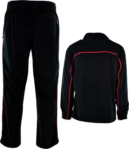 Vista 5 de ChoiceApparel Chándal de terciopelo para hombre con bolsillos con cremallera