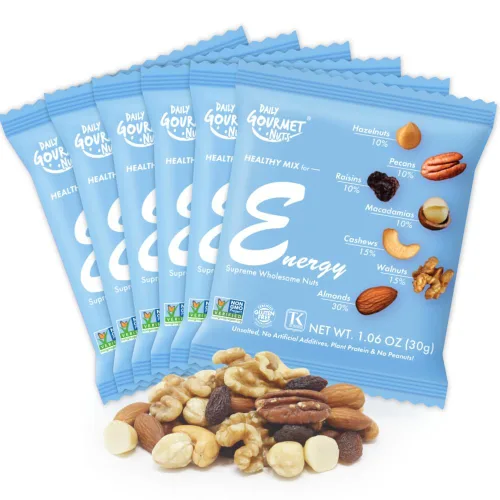 Vista 14 de Daily Gourmet Nuts - Mezcla antioxidante, mezcla saludable de senderos individuales, frutos secos y frutas secas de primera calidad, sin gluten, sin