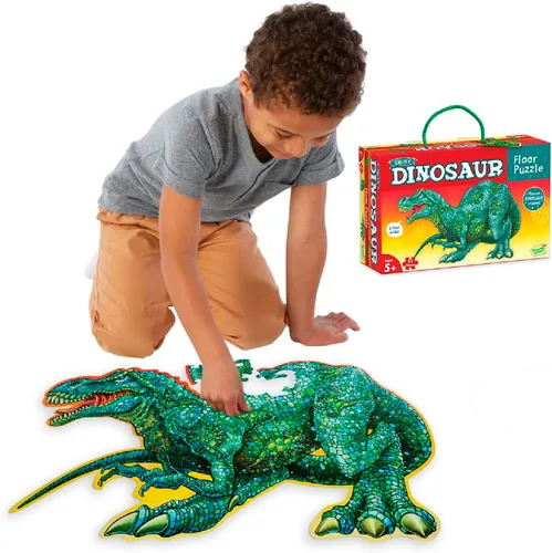 Vista 11 de Peaceable Kingdom Shiny Puppy - Rompecabezas de piso gigante de 43 piezas para niños a partir de 3 años - Piezas de rompecabezas con forma divertida