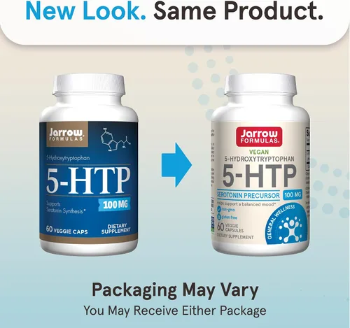 Vista 2 de Suplemento Jarrow Formulas 5-HTP 0.00176 oz, HTP100, 1, 1