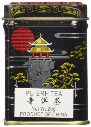 Vista 5 de Paquete de regalo de muestra de hojas sueltas de té de China - 6 latas (selección aleatoria)