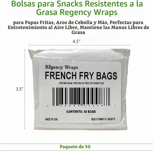 Vista 7 de Regency Wraps Bolsas resistentes a la grasa, 4.5 x 3.5 pulgadas, paquete