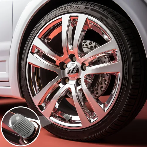 Vista 16 de 10 piezas de tapas de válvula de neumático TPMS con vástago largo, tapas de válvula de rueda de plástico negro para TPMS TR20008, tapas de vástago