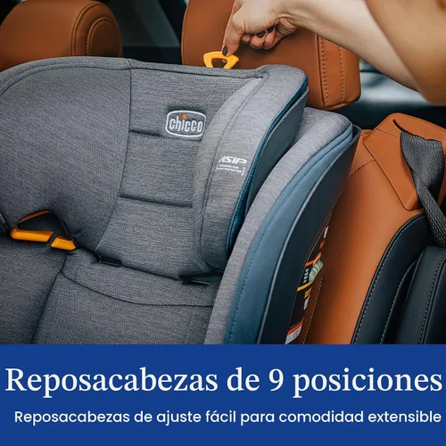 Vista 8 de Chicco MyFit Harness + Booster Car Seat, 5-Point Harness and High Back Seat Obsidiana