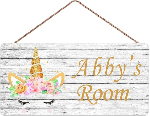 Vista 14 de Letrero de puerta personalizado para niños, diseño de fútbol, fútbol, béisbol, dormitorio, placa de madera, decoración de pared, regalo