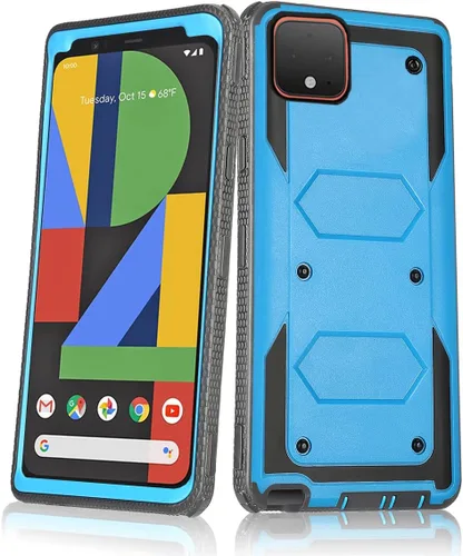 Vista 8 de Asuwish Funda para teléfono para Google Pixel 4 XL, híbrida, resistente, a prueba de golpes, a prueba de caídas, cuerpo completo, resistente, móvil