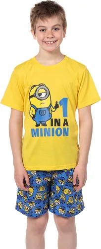 Vista 3 de INTIMO Despicable Me - Conjunto de pijama de Minions 1 en un Minion para niños