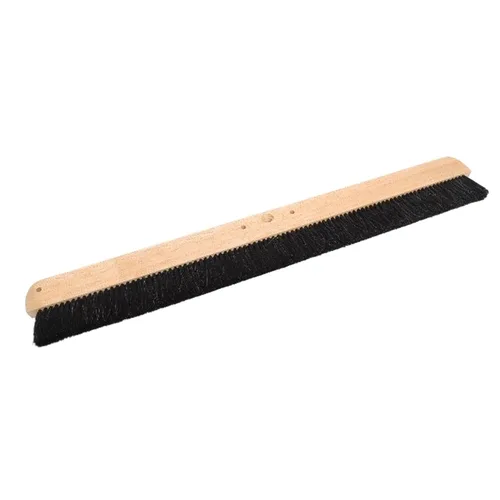 Vista 9 de MARSHALLTOWN Escoba de hormigón con respaldo de madera de 18 pulgadas, cerdas de crin de caballo, fabricada en los Estados Unidos, 6596