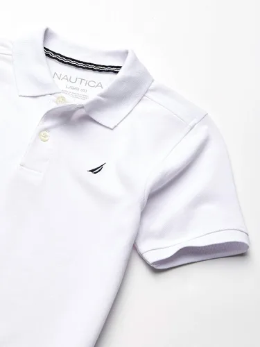 Vista 3 de Nautica Boys' Short Sleeve Anchor Polo