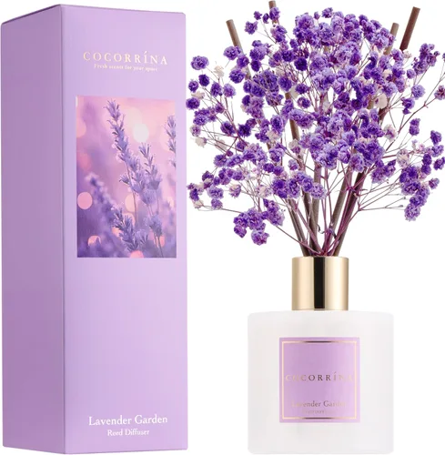 Vista 43 de Difusor de Varillas Cocorrína - Difusor Aromatizante con Aroma de Arroyo de Bambú con 8 Varillas, Difusor de Fragancia para Hogar, Decoración