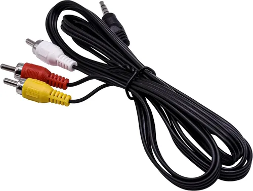 Vista 5 de HQRP Cable de audio y video AV compatible con videocámara Panasonic PV-DV200, PV-DV200D, PV-DV201, PV-DV201D, PV-DV202, PV-DV202D