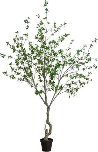 Vista 11 de Árbol artificial de cítricos minimalista de 1,22 m de Nearly Natural