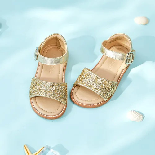 Vista 5 de Otter MOMO Girls Sandals Open Toe Princess Flat Sandals Summer Sandals