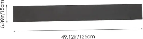 Vista 2 de PU Leather Piano Keyboard Cover Dustproof Anti Scratch Protector Black Finish, Resists Dirt and Wear, Keeps Keys Clean, Does Not Shed Hair