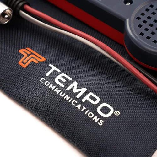 Vista 5 de TEMPO 200EP-G trazador de cables profesional con sonda, conector para auriculares, linterna, LED, punta conductora, toner de cables y rastreador
