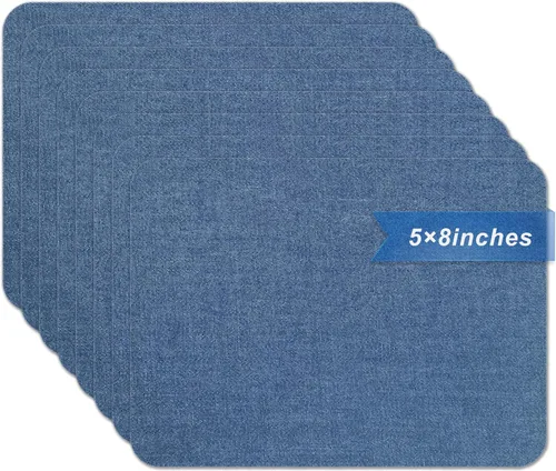 Vista 11 de Azobur Parches termoadhesivos de tela de nailon de 2.4" x 60", Cinta adhesiva tenaz impermeable, parche termoadhesivo para tienda de campaña, ropa