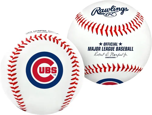 Vista 9 de Rawlings Béisbol oficial de la MLB 2026 con logo del equipo Todos los 30 equipos de la MLB disponibles