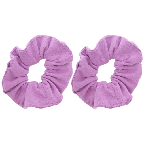 Vista 24 de Set of 2 Large Solid Scrunchies (Beige)
