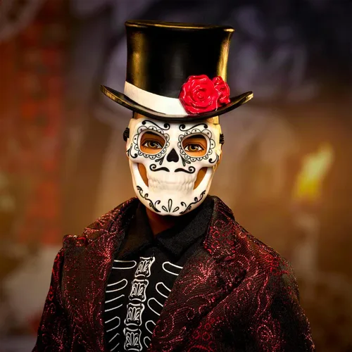 Vista 3 de Barbie Signature Día De Muertos Muñeca Ken Coleccionable