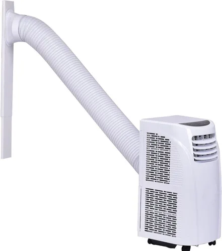 Vista 4 de Manguera de ventilación de escape de aire acondicionado, 5.9 pulgadas de diámetro, 59 pulgadas de longitud, ventilación de aire universal