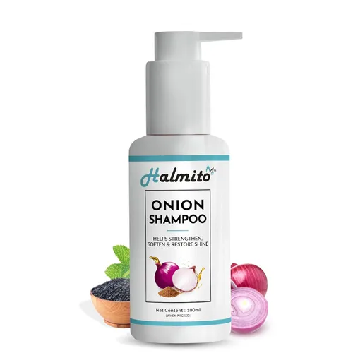 Vista 6 de Champú acondicionador para cabello con extracto de aceite de semilla de cebolla roja, aceite de semilla negra y provitamina 3.4 fl oz