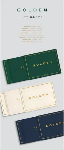 Vista 2 de BTS JUNGKOOK GOLDEN 1er álbum en solitario (SHINE)