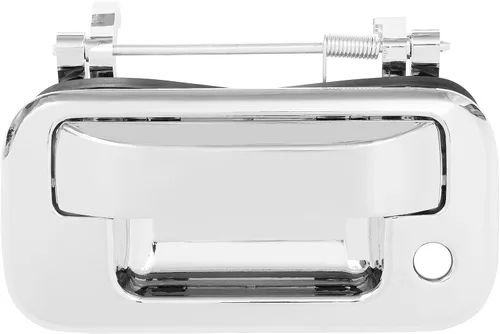 Vista 12 de Manija exterior de puerta trasera, compatible con Ford F150 F250 F350 F450 F550 Super Duty Explorer Lobo 2004-2016, Lincoln Mark LT, con orificio