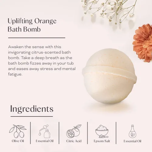 Vista 7 de Dear Ava Regalos de spa para mujeres – Cuidado personal orgánico de lujo anti estrés relajante baño y cuerpo Kit de cesta para ella con tarjeta