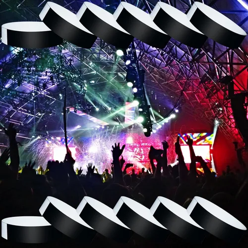 Vista 3 de 1200 piezas de pulseras de papel de plástico para eventos, pulseras de color neón para conciertos, pulseras de identificación, pulseras de papel