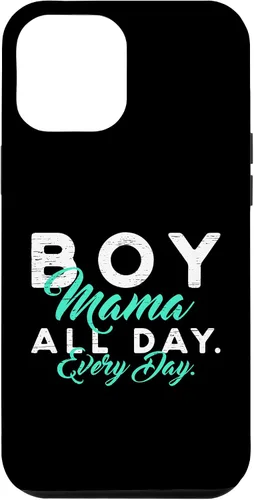 Vista 10 de Funda para iPhone 12 Mini Mommy Mom Happy Mother's Day Boy Mama All Day Every Day