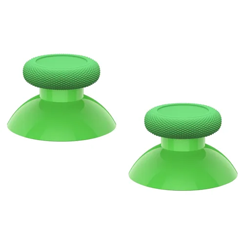 Vista 5 de eXtremeRate Replacement Controller Joystick for Xbox One - 4 PCS Green & Blue Thumbsticks Analog Thumb Sticks for Xbox Series XS, Xbox One SX, Elite