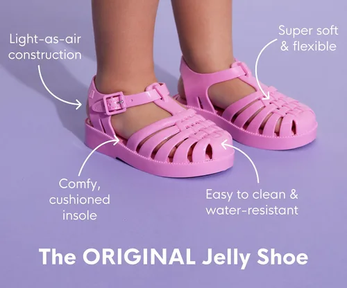 Vista 7 de Mini Melissa Ultragirl Sweet IX Mary Jane - Zapatos planos para bebés y niños pequeños, cómodos y lindos zapatos planos de gelatina con parte
