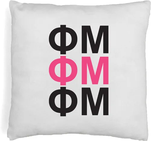 Vista 44 de sockprints Alpha Chi Omega - Funda de almohada con letras griegas de 18 x 18 pulgadas, fundas de almohada para hermandad de hermandad, almohada