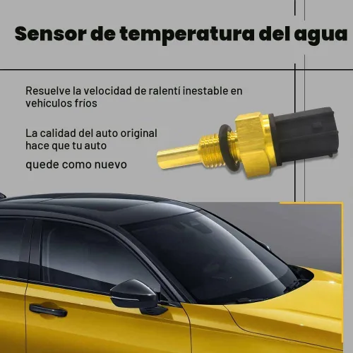 Vista 7 de Zufoty 37870-PNA-003 37870-PLC-004 Sensor de Temperatura de Refrigerante Compatible con Honda Civic Element 2001-2011, Accord CR-V 2003-2007, Pilot