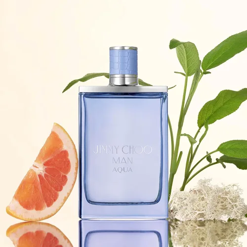 Vista 2 de JIMMY CHOO - Perfume Aqua para Hombre - Fragancia Masculina - Fougere Marina Amadeirada - Con notas de Pomelo, Salvia Esclarea y Musgo Salado