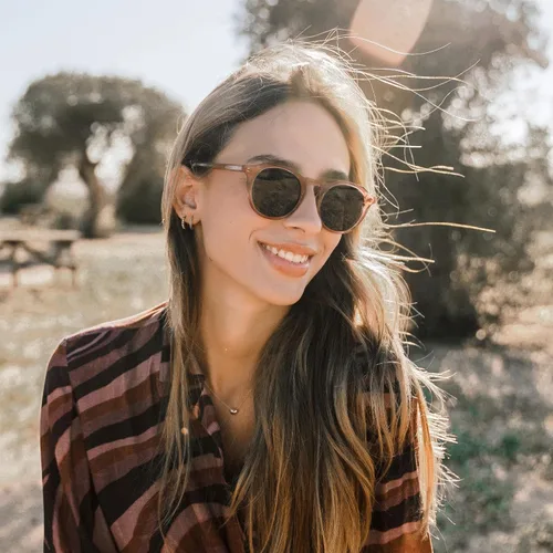 Vista 61 de ZENOTTIC Gafas de sol polarizadas redondas vintage para hombres y mujeres con protección UV400