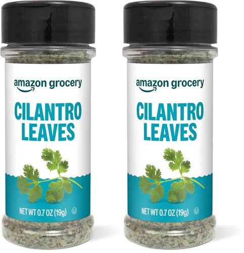 Vista 5 de Amazon Grocery, Hojas de cilantro, 0.7 onzas (anteriormente Happy Belly, el embalaje puede variar)