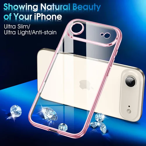 Vista 884 de Supdeal Funda cristalina transparente para iPhone 11, [No se amarillea] [Protección de la cámara] [Probado contra caídas de grado militar] Funda