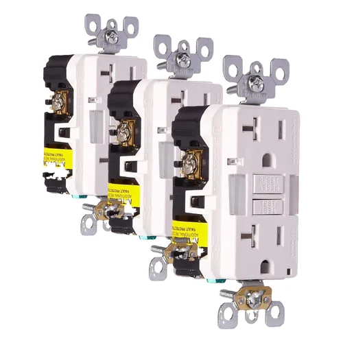 Vista 21 de Leviton SmartlockPro Interruptor con enchufe de doble polo receptáculo, AFTR2-E