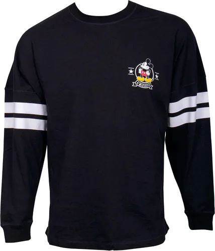 Vista 2 de Disney Mickey Mouse - Camisa de manga larga negra a rayas