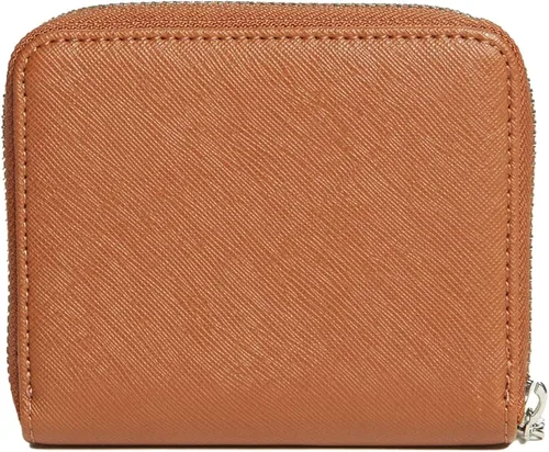 Vista 2 de GUESS Factory Abree Saffiano Cartera con cremallera