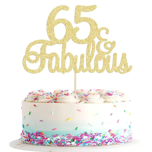 Vista 18 de Gyufise 1 decoración de 30 con purpurina dorada y fabulosos adornos para tartas de 30 años y fabulosos adornos para tartas de cumpleaños de 30 años