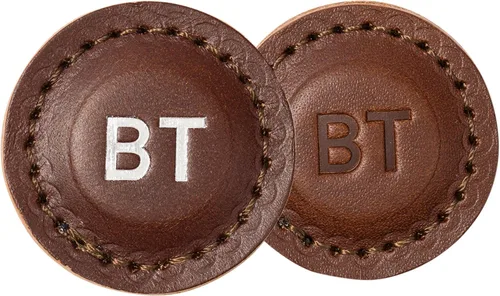 Vista 15 de Northwind Personalized Leather Golf Ball Markers (Set of 2) – Made in USA - Custom Monogrammed Full Grain Leather Ball Markers – Custom Golf